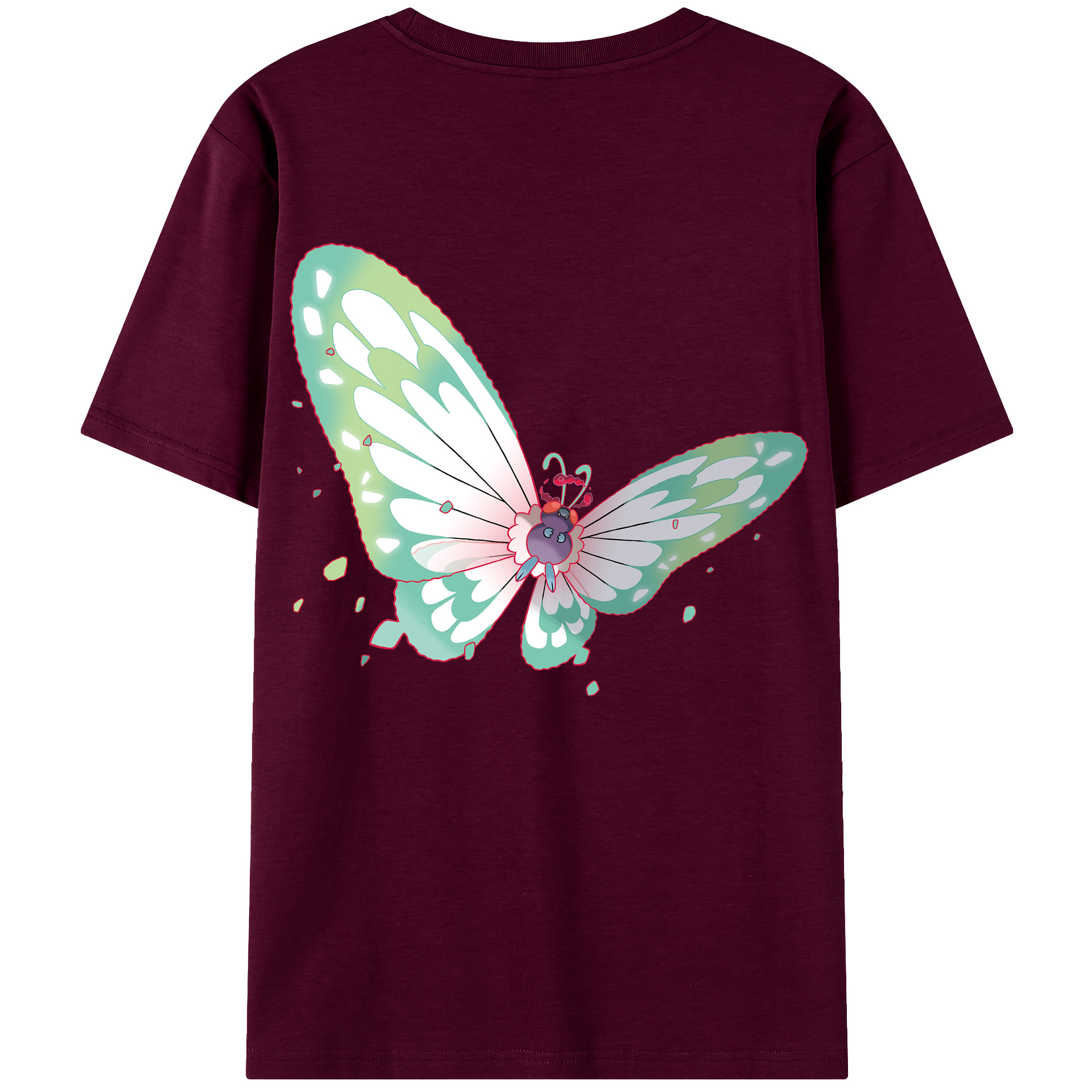 （画像用） ポケットモンスター Pokémon レディース半袖Tシャツ(バックプリント)